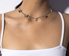 Load image into Gallery viewer, Garden Butterfly Choker/Necklace
