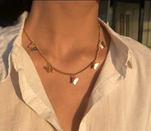 Load image into Gallery viewer, Garden Butterfly Choker/Necklace
